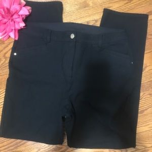 Chico’s So Lifting black jeans, 10S